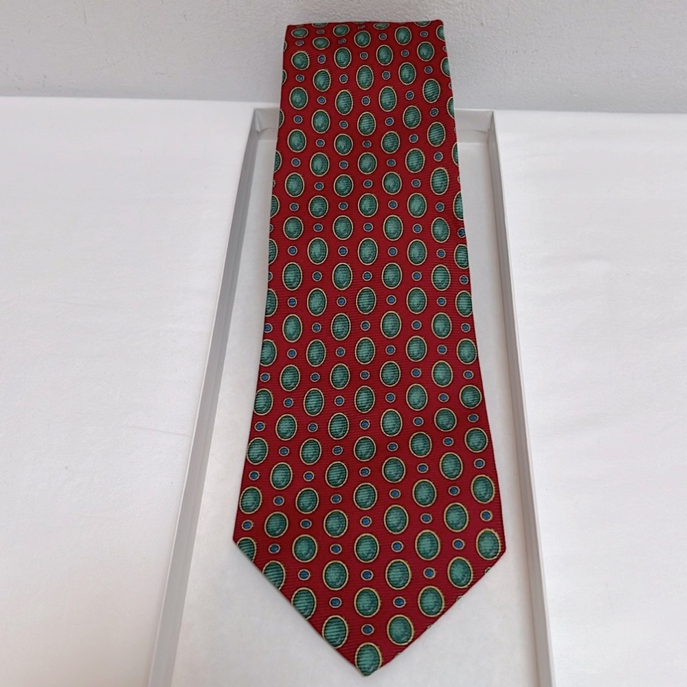 Chanel Dotted Silk Tie